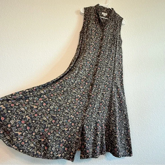 Vintage Floral Swing Dress by Christopher & Banks | Size 10 - Picture 6 of 16